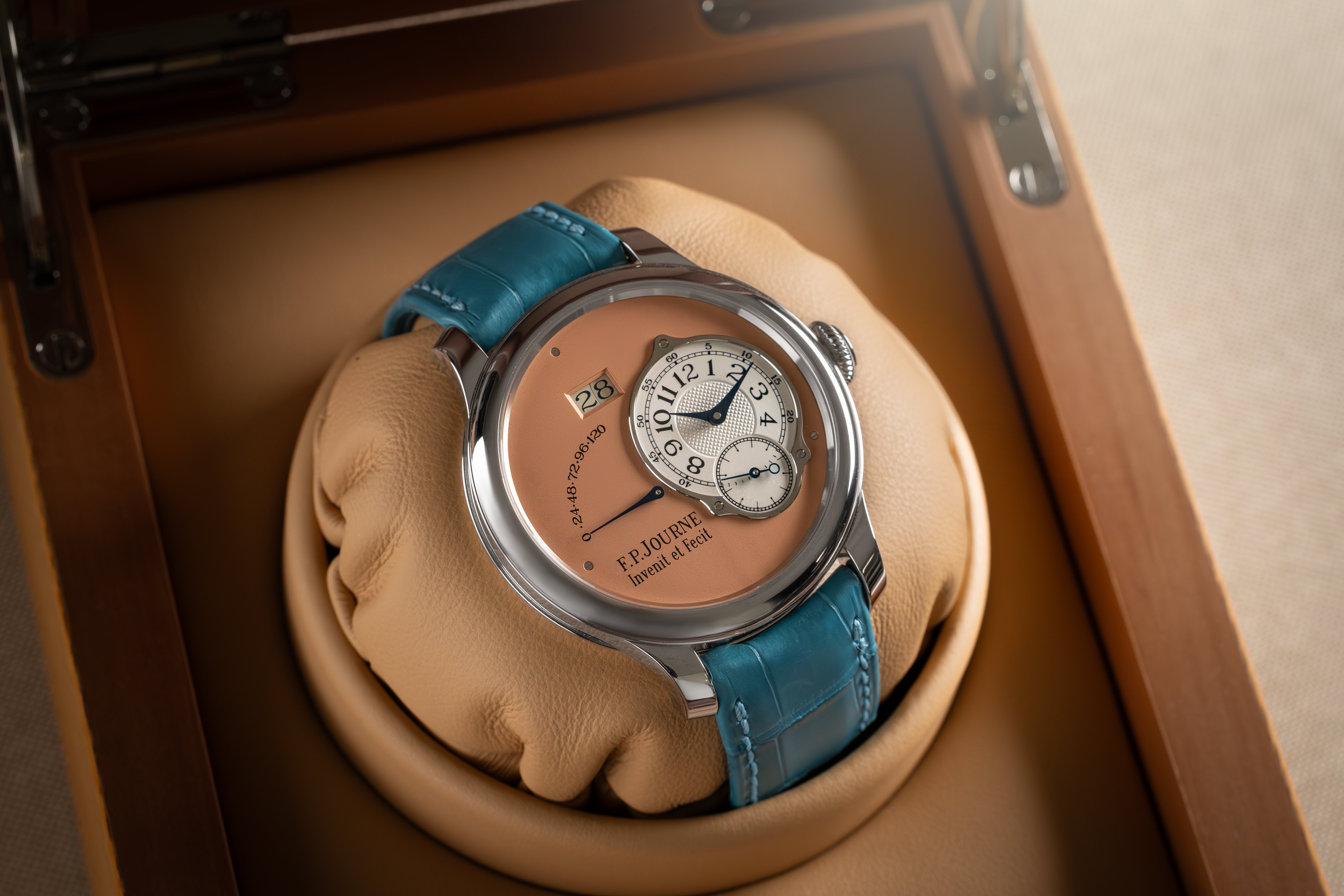F.P.Journe's Salmon Dial | FP Journe Dallas – Lone Star Timepieces