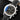 Angled front view of the 46mm stainless steel Breitling Navitimer World A2432212 showing the slide rule bezel and GMT subdial
