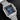 close-up studio shot focusing on the deep blue smoky gradient dial face, white Roman numerals, luminescent steel sword hands, and inner railway minute track