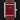 direct close-up studio front portrait of the large model stainless steel Cartier Tank Must WSTA0054 watch featuring a monochromatic burgundy dial