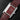 angled studio top-down view of the Cartier Tank Must WSTA0054 highlighting its polished steel brancards and matching burgundy leather strap