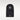 front view of the official black soft fabric Grand Seiko drawstring travel pouch and protective storage sleeve resting flat