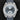 direct close-up studio front portrait of the 41mm stainless steel Omega Seamaster Aqua Terra 150M watch featuring a blue teak dial with a small seconds register on a grey-blue rubber strap