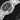 Close-up right profile view of the stainless steel Nautilus case highlighting the screw-down crown and low-profile chronograph start, stop, and flyback pushers