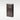 A vertical studio portrait of the official brown grained leather Patek Philippe document wallet folder used for holding the certificate of origin