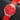 Angled collector view of the 42mm Ressence Type 1 Slim Red showcasing the single-plane orbiting biaxial day, hour, and second sub-dial satellites