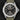 direct studio front portrait of the 40mm sandblasted titanium TAG Heuer Aquaracer Professional 200 Solargraph Sundowner WBP1181 watch on a khaki green NATO strap