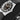Close-up right profile view of the 37mm steel case highlighting the vintage-style no-guard winding crown engraved with the Tudor rose