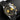 Close-up view of the Tudor Black Bay Chrono 79363N two tone case fitted on an aftermarket black rubber strap